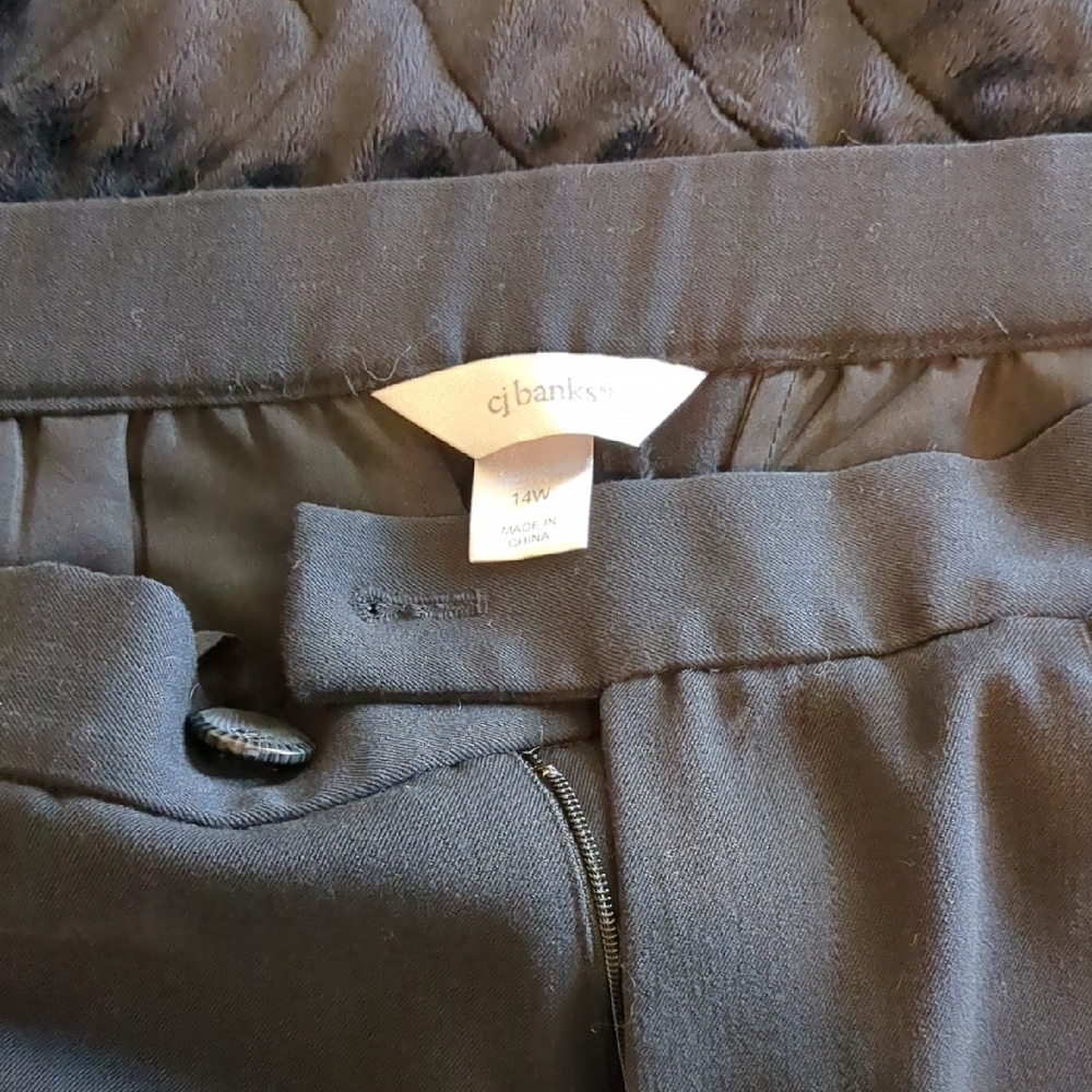 CJ Banks Charcoal Trousers